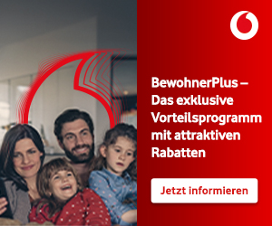 Vodafone-Logo BewohnerPlus